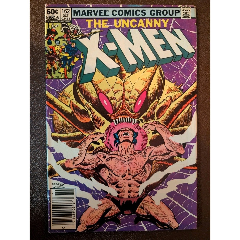 Uncanny X-Men #162 (1982 Marvel) Wolverine vs‎ Brood Classic Story Claremont